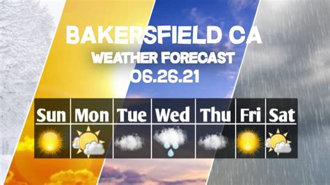 10 day weather for bakersfield